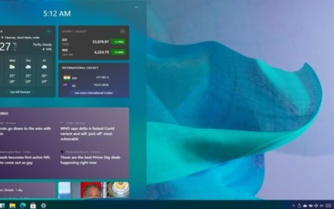 Win11确认开放第三方小组件 全屏小组件界面曝光