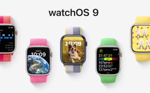 watchOS 9描述文件