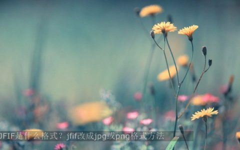 JFIF是什么格式？jfif改成jpg或png格式方法
