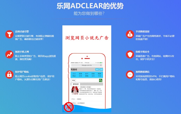 乐网iOS版最新版下载 乐网Plus AdClear广告拦截工具下载