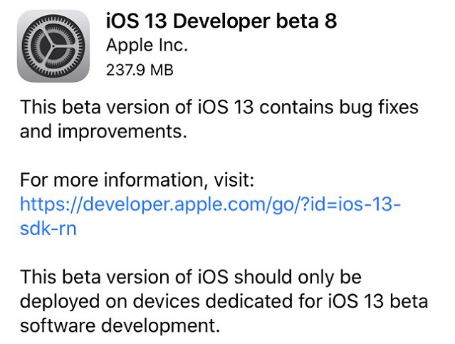 iOS13 Beta8更新了什么？iOS13 beta8新特性与升降级攻略