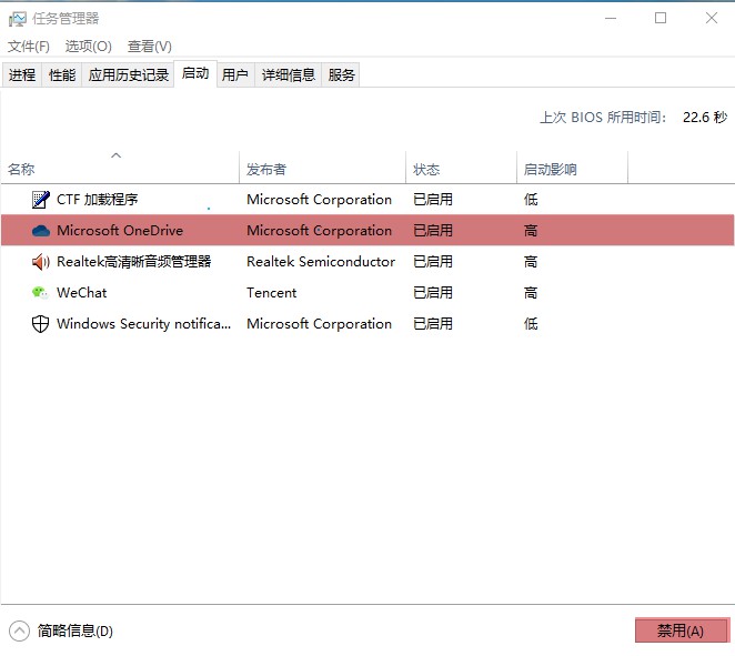 Win10开机启动项怎么设置？win10关闭开机自动启动的软件方法