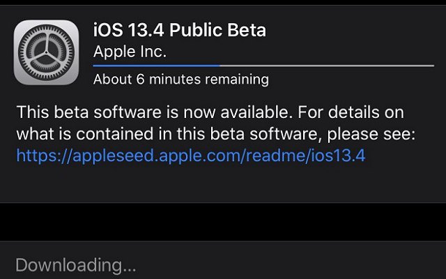 iOS13.4首个公测版发布 正式版应该不远了