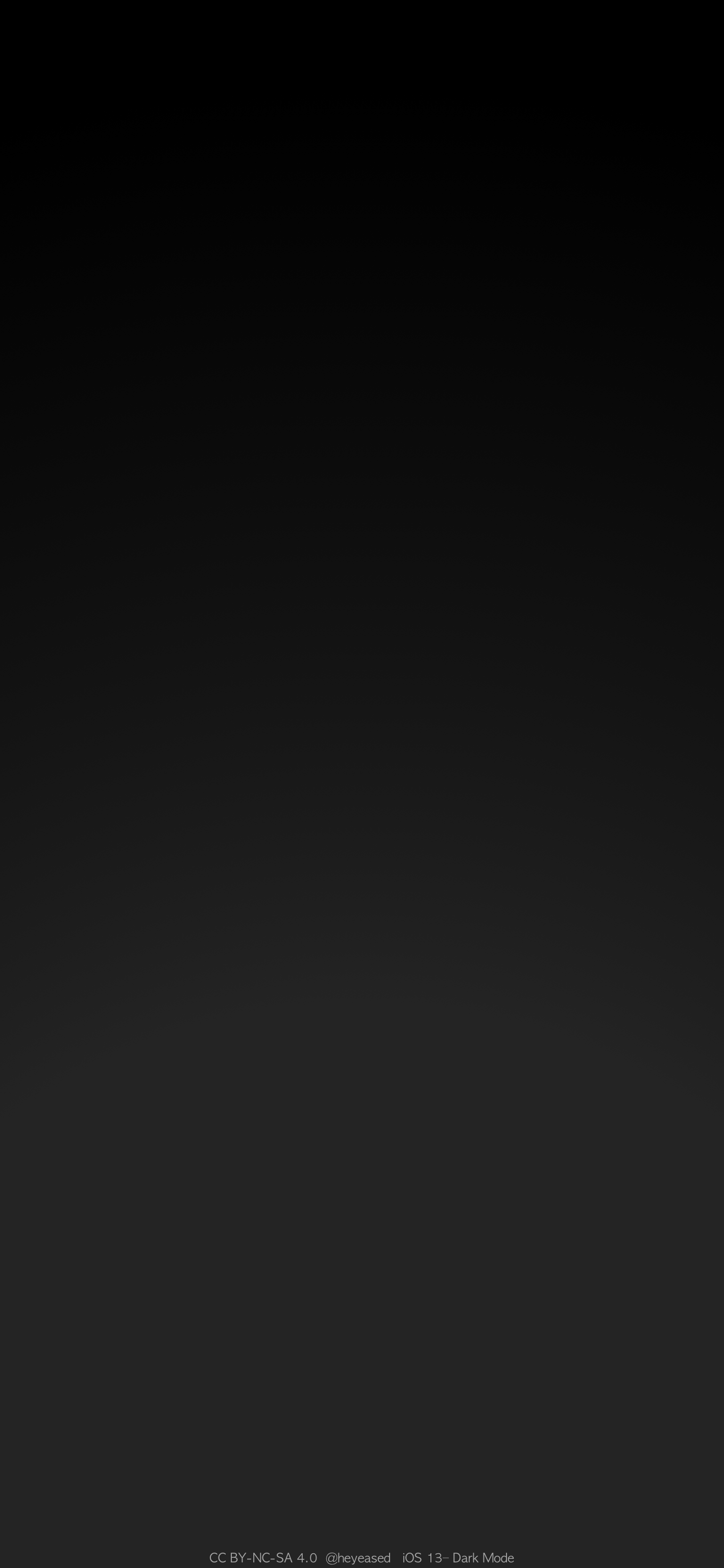 iOS13隐藏Dock栏壁纸下载 黑白双色 适合所有iPhone