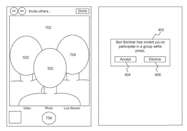 苹果新专利：可远程实现照片合影 方便集体自拍