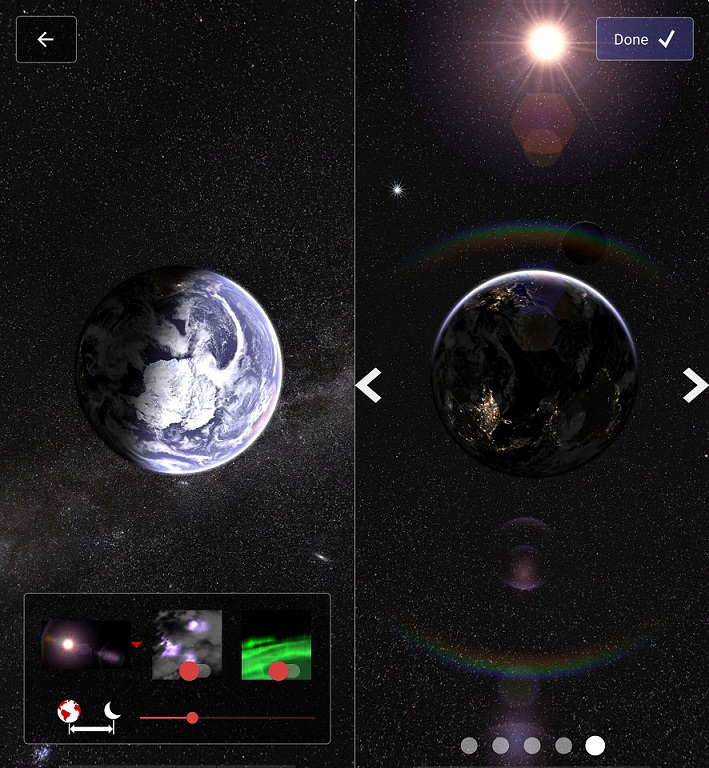 3D实时地球动态壁纸 安卓手机地球同步壁纸APP下载