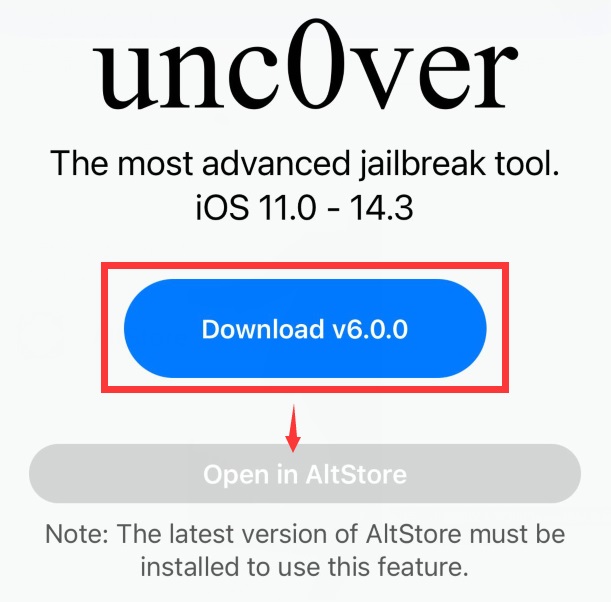 iOS 14.3越狱工具来了 unc0ver 6.0.0越狱图文教程