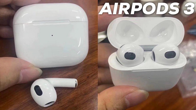 AirPods 3实物图曝光 非入耳式设计爱了