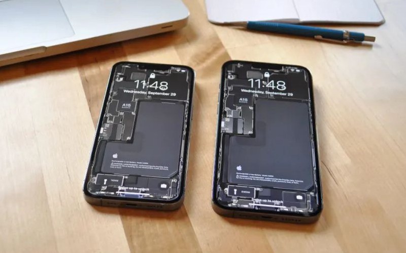 iPhone 13拆机壁纸来了 iPhone 13和13 Pro内部结构壁纸高清下载