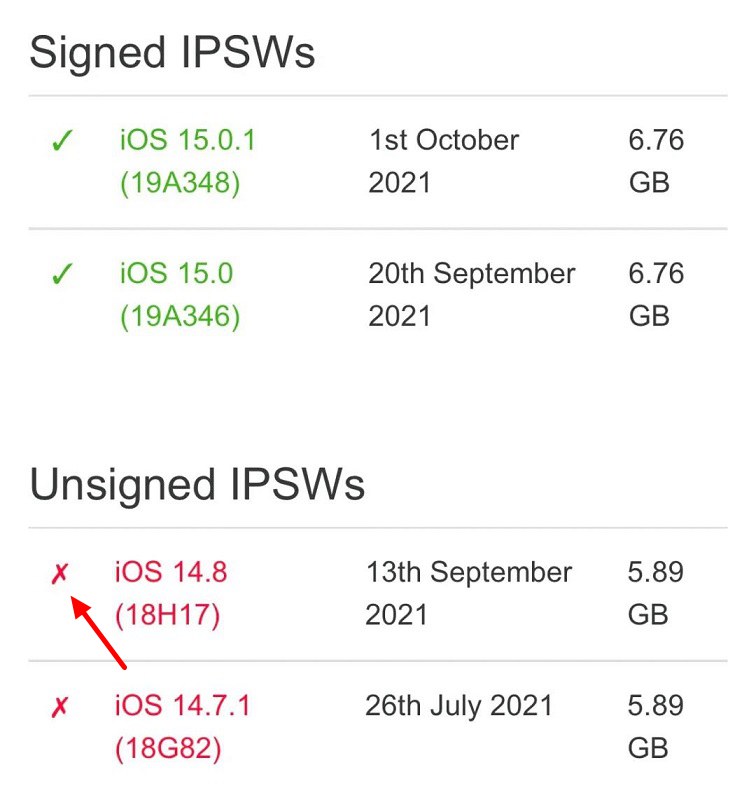 iOS 14.8验证通道关闭 老版本用户仍可升级