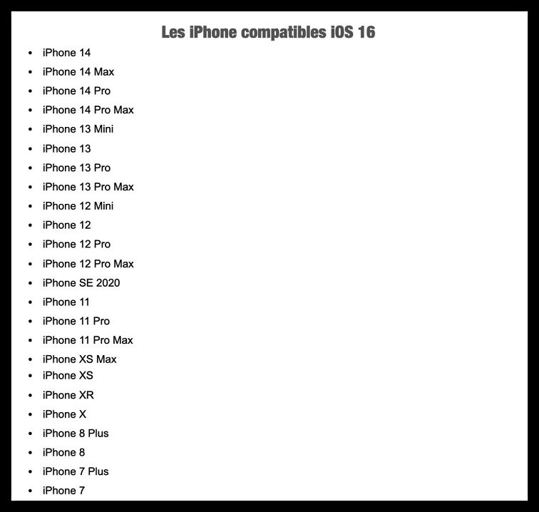 iOS 16支持机型曝光 苹果终于淘汰了这三款iPhone
