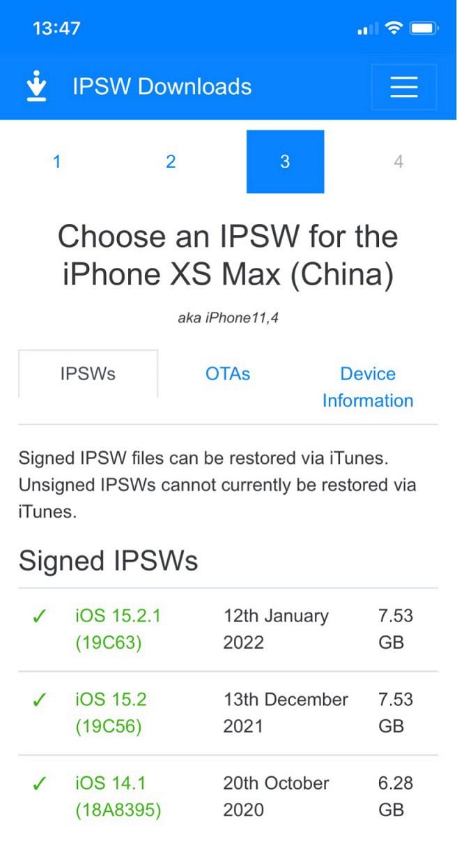 iOS14.1验证通道再次开启 iPhone XS Max降级后悔药来了！