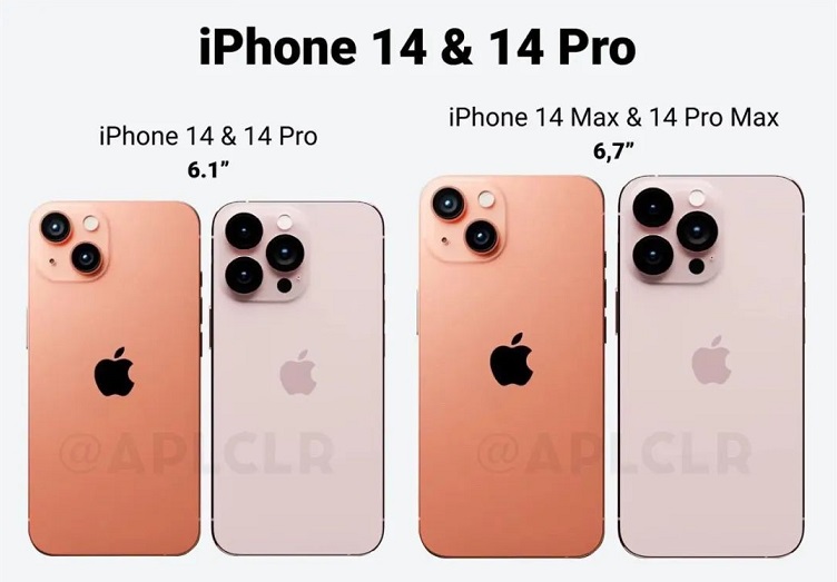 苹果14长什么样子？iPhone14外观细节全面曝光