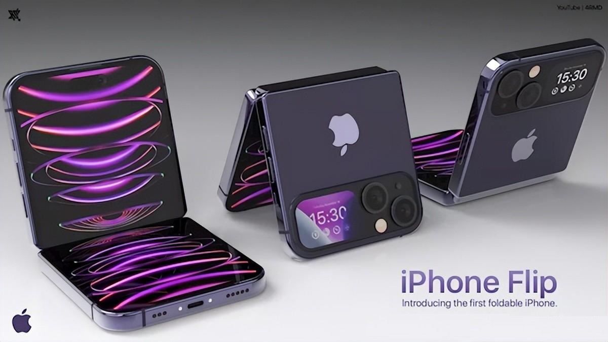 iPhone 15折叠屏渲染图曝光，明年有望发布！