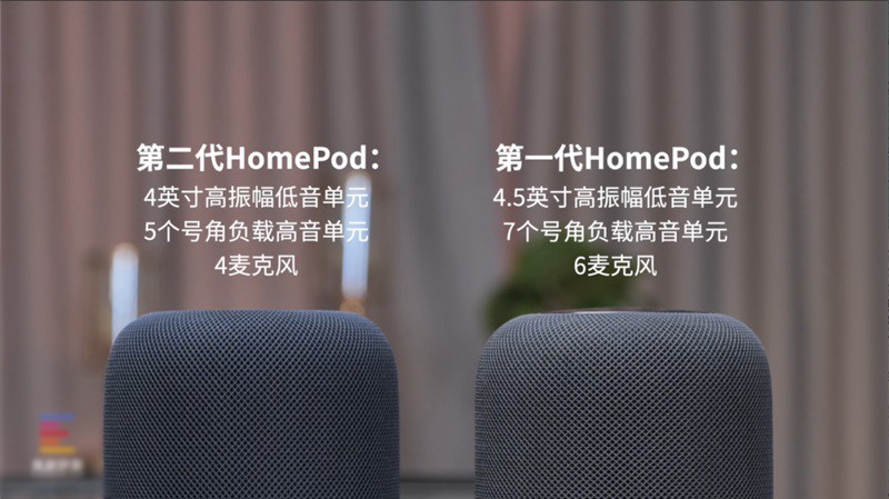 HomePod二代和一代哪个好？HomePod 2和1区别对比