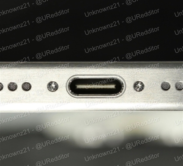 iPhone 15 Pro谍照出炉：新的USB接口真的来了！