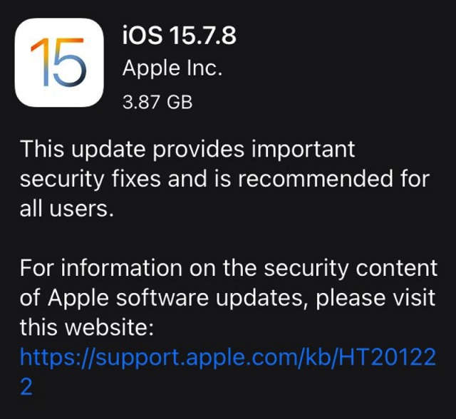 iOS15.7.8 RC版值得升级吗？iOS15.7.8 RC版体验评测