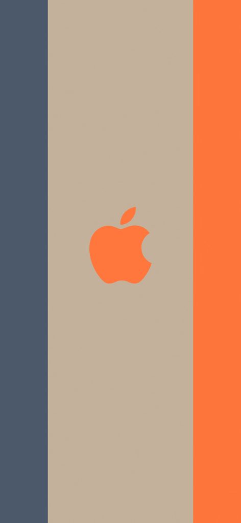 被咬了一口的苹果，12张简洁又高级的苹果Logo手机壁纸下载