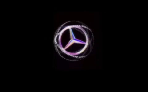 微信可以设置奔驰标志动态昵称了 微信状态奔驰发光Logo视频下载