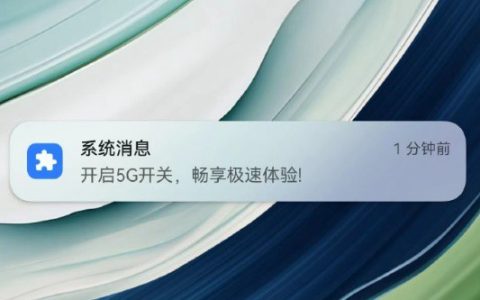 华为Mate60提示打开5G开关，华为摊牌了？