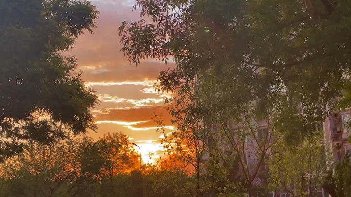 朋友圈动态背景图 微信朋友圈唯美夕阳视频封面下载