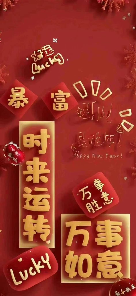 龙年壁纸2024手机壁纸高清下载，喜庆又有年味！