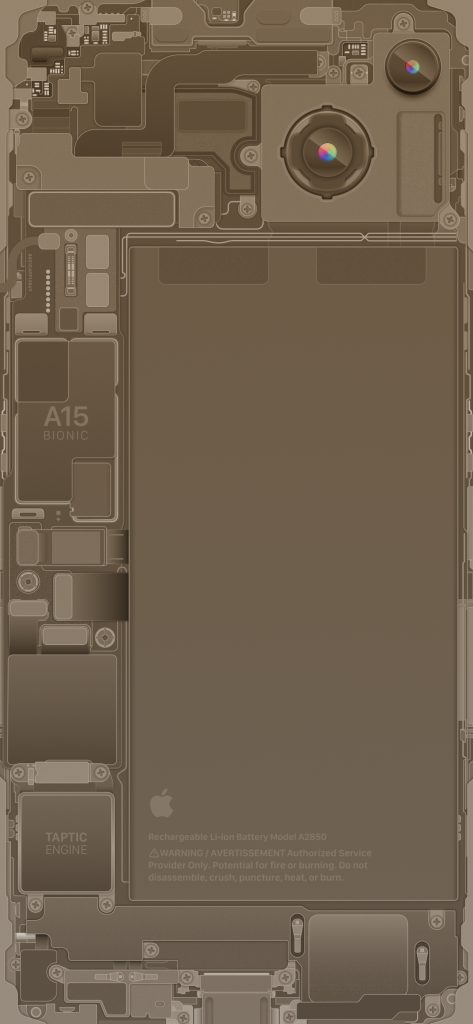 iPhone 14全系内部结构壁纸下载