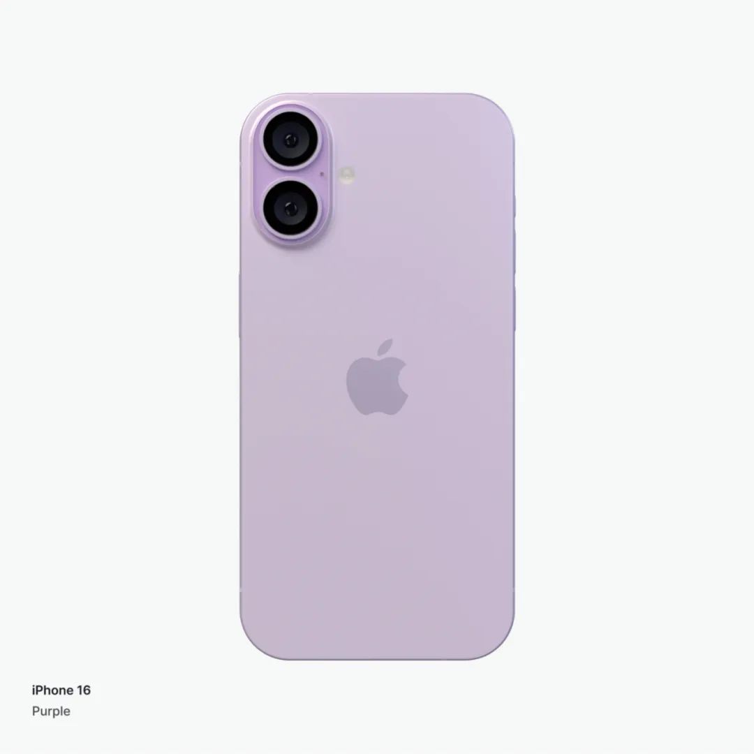 iPhone 16 最新渲染图15张流出，7种新配色！