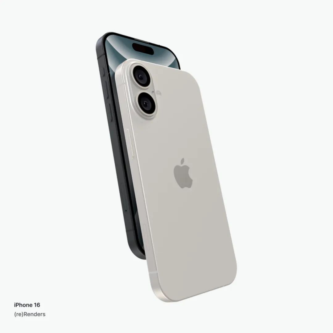 iPhone 16 最新渲染图15张流出，7种新配色！