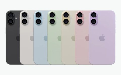 iPhone 16 最新渲染图15张流出，7种新配色！