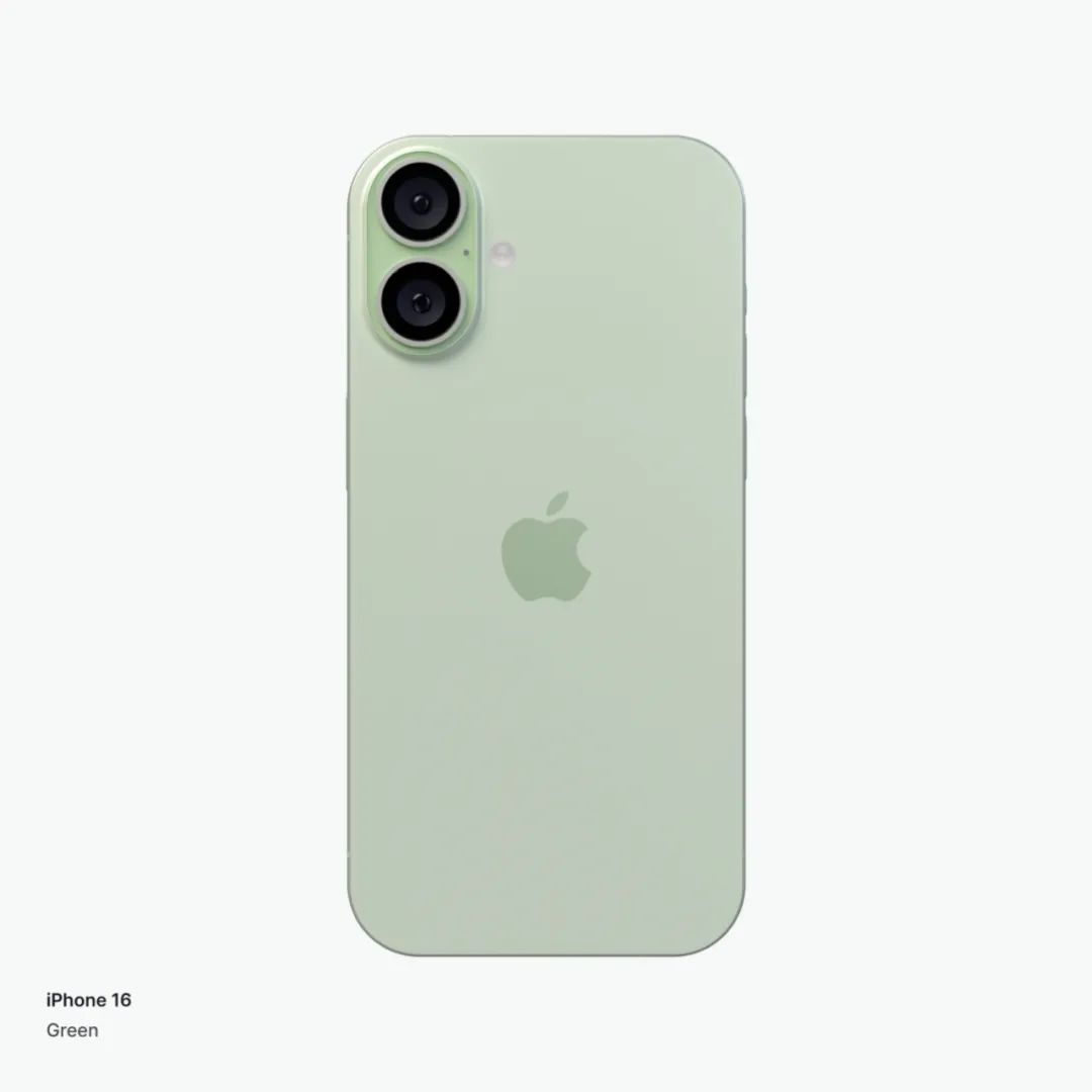iPhone 16 最新渲染图15张流出，7种新配色！