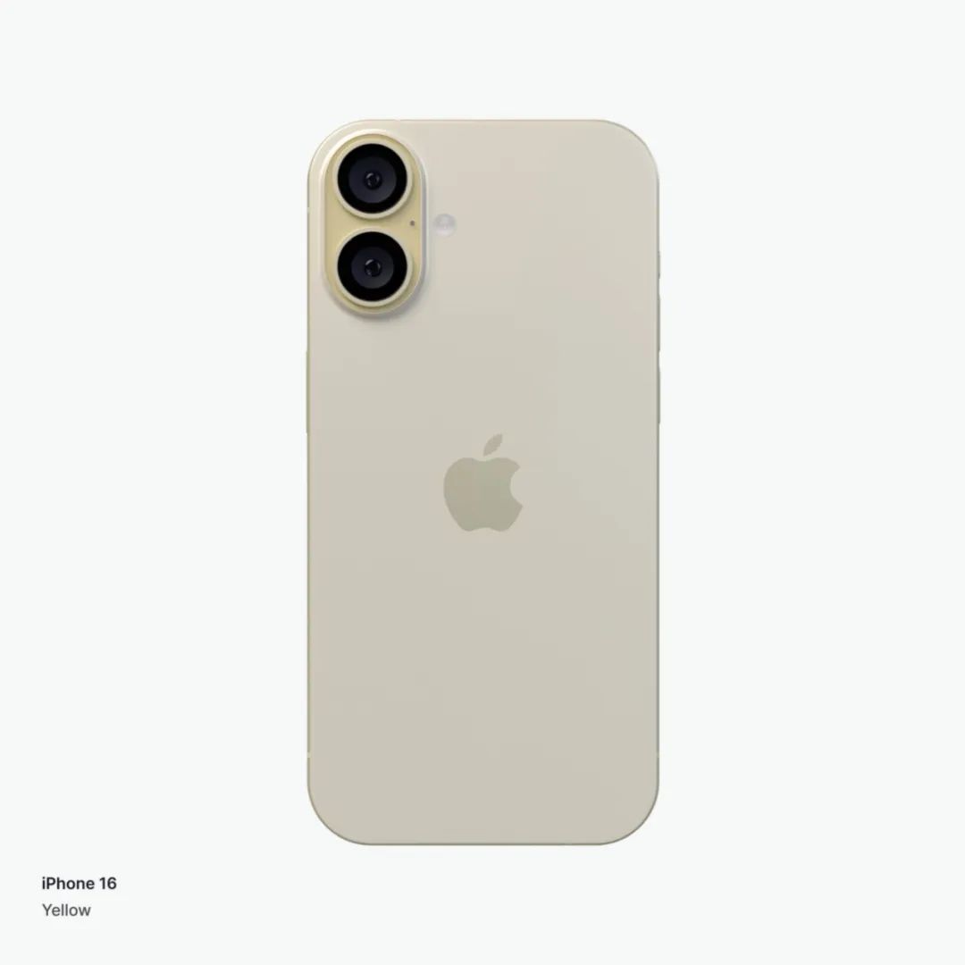 iPhone 16 最新渲染图15张流出，7种新配色！