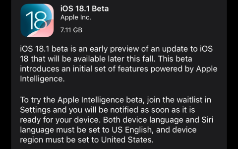 iOS 18.1发布，通话录音终于来了！