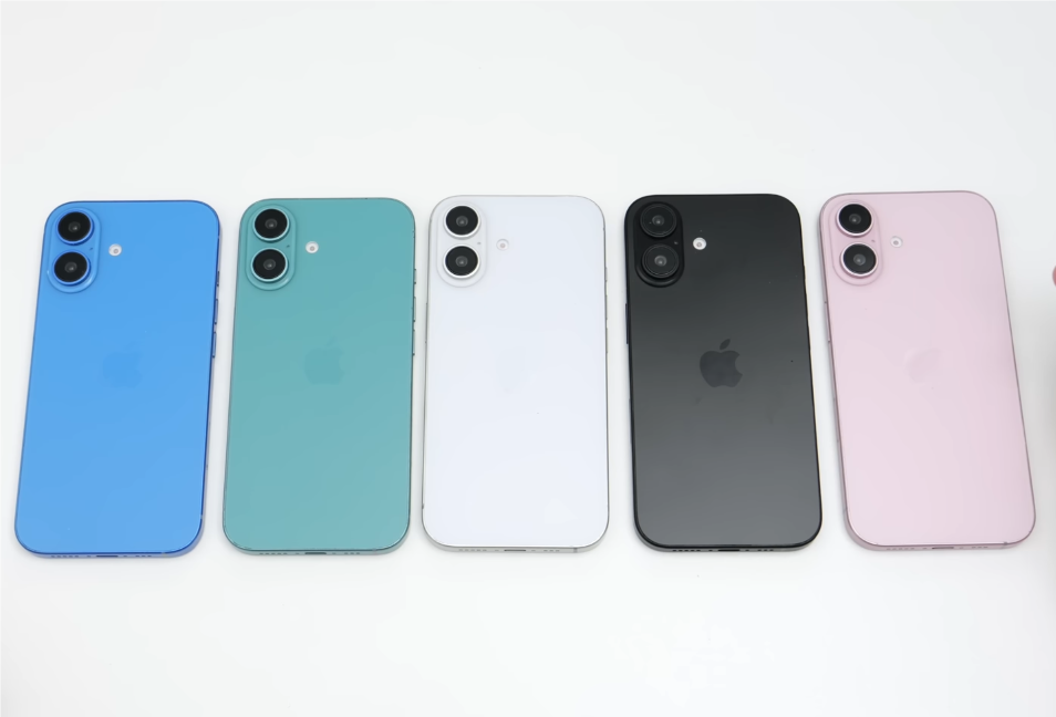 iPhone 16机模大曝光，新配色看不懂
